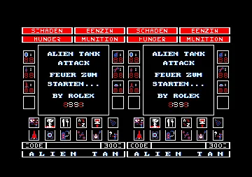 Alien Tank Attack (G) (1991) (PD) screen shot game playing